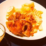 グリルチキン+フライドポテトGrilled Chicken with French Fries（dining bar KATE）