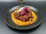 悪魔のワッフルチキン（EVOLVE Beer＆Kitchen）