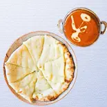 チキン＆チーズナンセット（Himalaya MOMO）