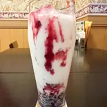 Blueberry Lassie (ブルーベリーラッシー)（Indian restaurant puja）