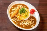 【人気No.3】バターオムチーズカレーButterOmeletteCheesewithCurry（大阪堀江カレー クローバー）