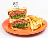 コンビーフチーズサンド Corned Beef and Cheese Sandwich(BurgerFactory)