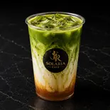 抹茶ラテ Matcha Latte（SOLARIA CAFE ＆ LOUNGE|タピオカ|コーヒー|バンミー）