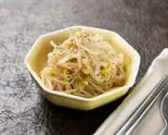 自家製もやしナムル Homemade Beansprout Namul(dragon純豆腐(スンドゥブ) 本店)