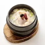 漢方半鶏湯(おかず2品とライス付き)（韓国料理サムシセキ 3号店(中井店)）