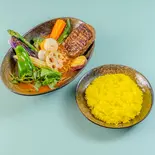 ハンバーグベジタブルスープカレー Hamburg Vegetable Soup Curry（ラザンの台所）