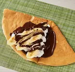 【デザート系人気No.1】ホントノチョコバナナホイップ（ヤマザキクレープ）