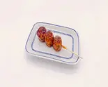 つくねたれ Meatballs with Sauce(一本)（鳥ぷろ 上新庄店）