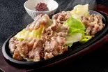 名物旨辛みそ 牛カルビ鉄板焼き（旨辛スタミナ鉄板焼き 天神軒 西新店）