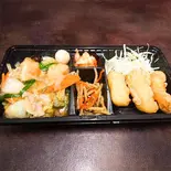 八宝菜+いか天 Chop Suey + Squid Tempura（町中華宝楽）