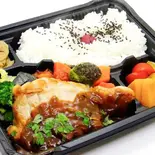 JAPAN Xのポークソテー弁当（ヘルシーハット）