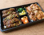 焼肉カルビと牛ハラミのW弁当（七輪房 南行徳）