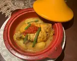 モロッコのチキンタジン鍋 Chicken tagin（ライアンレストラン）