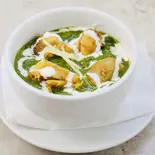 ほうれん草ポークカレー Sag pork curry（インド・ネパールレストラン RARA KITCHEN）