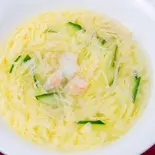カニ肉玉子入りのスープ（中国料理 竹園 百年橋店）