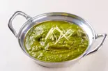 ほうれん草マトンSag mutton curry（KHUKURI CURRY＆CAFE INDIAN NEPALI RESTAURANT）