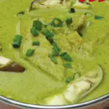 【 24 】タイグリーンカレー Thai Green Curry（インドとアジアの料理 サンティ）