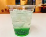 ジンライムソーダ風ノンアルドリンク（【和洋創作カフェ】米粉~Kome-Kona~）