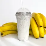 【黒ごま】バナナスムージー Black Sesame Banana Smoothie(【ヘルシーアサイーボウル】&【グリークヨーグルト】 GOODスムージー 錦糸町店 Acai Bowls and Smoothies)