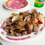 香港風あさり炒め (豉椒炒蜆)（蓮蓮Ren Ren 香港の料理）