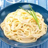ゴルゴンゾーラのチーズクリームパスタ（パスタ日和）