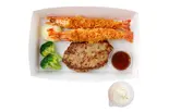 びっくりエビフライ＆ハンバーグS(単品)（びっくりドンキー 箱崎店）
