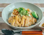 美味しいカオマンガイ(もも肉) Delicious Khaomangai(Thigh)（高たんぱく・糖質制限カオマンガイ 東京鶏飯食堂 国分町2丁目店）