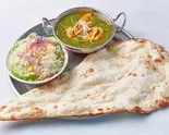 ほうれん草チキンカレー/Sag Chicken Curry Set(レストランさくら)