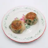 エビ入りニラ饅頭（上海チキン 小閣樓）
