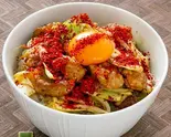 ホルモン韓国焼丼(120グラム) Korean-Style Offal Rice Bowl（おっちゃんのホルモン焼）
