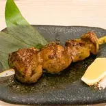 レバー山椒添え（炭火串焼 真心庵）
