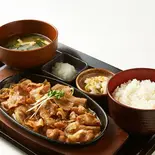 豚生姜焼き定食（しんぱち食堂 武蔵小山店）