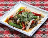 ナスガーリック炒め Eggplant and Garlic Stir-Fry(サムンドラ 綾瀬店)