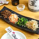 のんちゃん定食ナムル4種(焼肉のんちゃん)