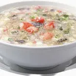 蟹肉フカヒレスープ（中華料理 華景園）