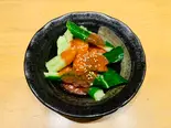 たたききゅーり梅肉和え（餃子工房 ちびすけ 東心斎橋店）