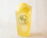パイナップル緑茶(華茶 タピオカ専門店&台湾飲茶点心)
