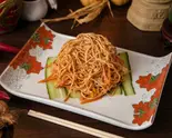 【涼菜人気No.3】麻辣干豆腐 干豆腐のピリ辛和え（ビャンビャン麺 朋友）