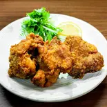鶏の唐揚!(3コ)(豪快炙りもも焼き 嵐坊)
