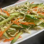 干し豆腐と野菜和え（中華料理 ハオツー）