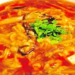 サンラータンメン/Sour pungent soup noodles(中華料理 龍門)