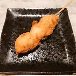 うずらの串揚げ（肉酒場にゃぶ）