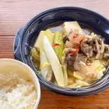 【ごはんセット】牛筋鍋（スープdeごはん・BOW）