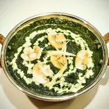 サグマッシュルーム Sag Mushroom(インド・ネパール料理NAMASTE PUJA)