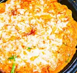 キムチチーズチヂミ Kimchi cheese pancake（韓国料理ハンウリ）