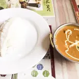 バターチキンカレー＆ライスセット（ニューリトルインディア 深江橋店）