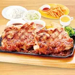 【943】直火焼きグリルチキン400g弁当 ポテト&コーンスープセット(ビッグボーイダイニング 早稲田店)