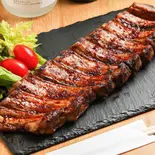 特製ベイビーバックリブ (数量限定) Special Baby Back Ribs 約800g(肉料理すが本)