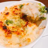 *ヤリイカと海老のドリア Squid and shrimp rice gratin（John Doe ジョン・ドー 下北沢）