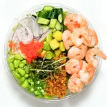 【低カロリーサラダ】 ポキサラダ(ボイルエビ) Poke salad (Boiled shrimp)（ポキ丼キッチン）